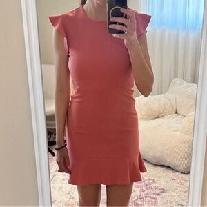 Elegant Coral Dress by Express